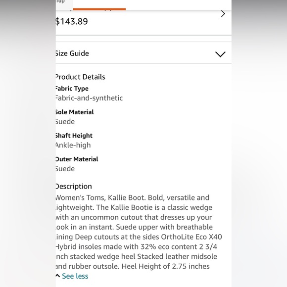 Tom’s kallie Ortholite comfort foam ankle boots Leopard print suede size 7.5 NEW - Picture 16 of 16